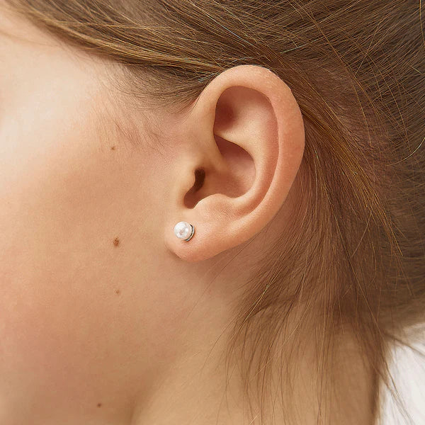 Boucles d'oreilles pour enfant en argent .925 SS-03-00100