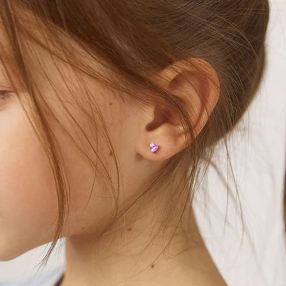 Boucles d'oreilles pour enfant en argent .925 SS-03-00114