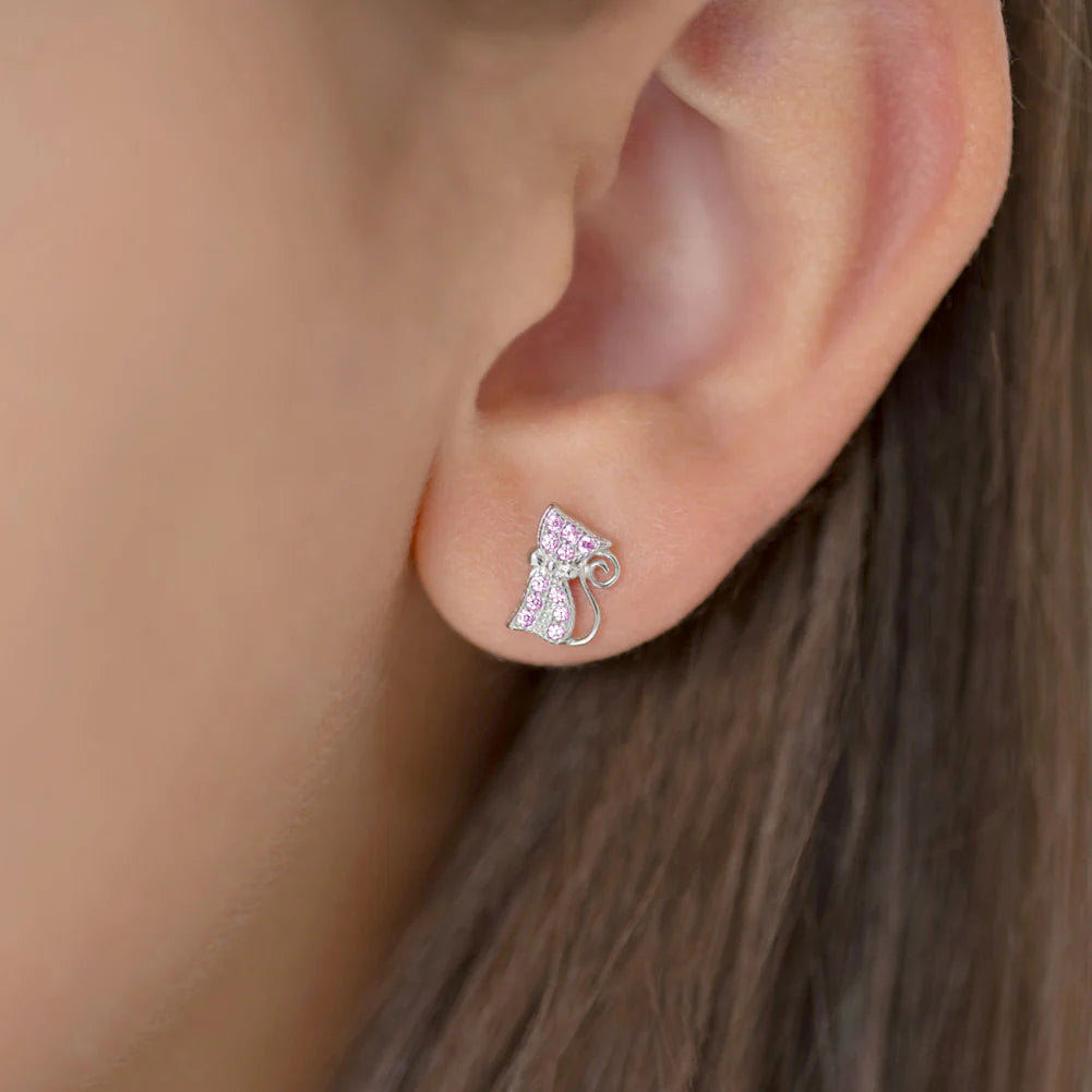 Boucles d'oreilles pour enfant en argent .925 SS-03-00153