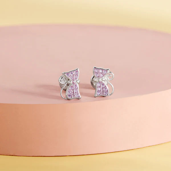 Boucles d'oreilles pour enfant en argent .925 SS-03-00153