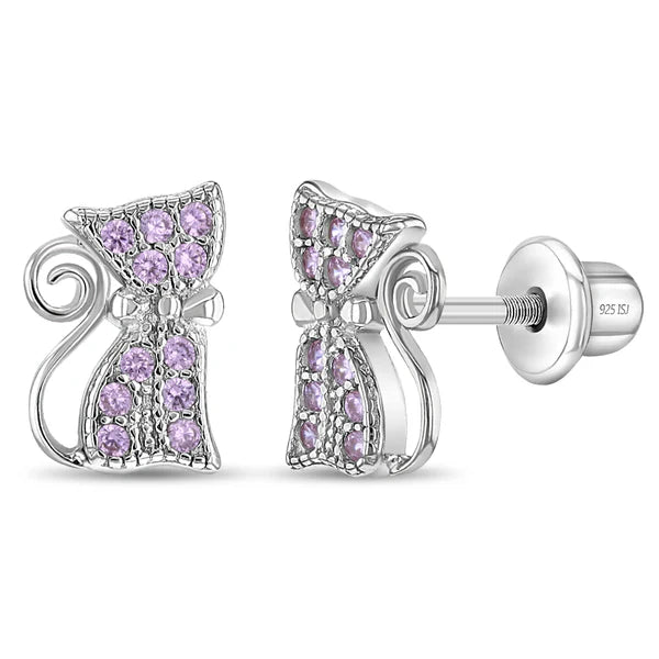 Boucles d'oreilles pour enfant en argent .925 SS-03-00153
