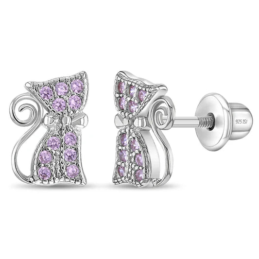 Boucles d'oreilles pour enfant en argent .925 SS-03-00153