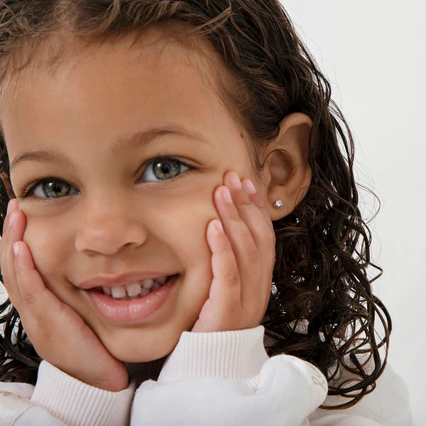 Boucles d'oreilles pour enfant en argent .925 SS-03-00162