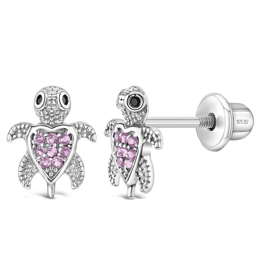 Boucles d'oreilles pour enfant en argent .925 SS-03-00174
