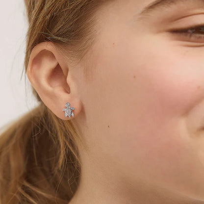 Boucles d'oreilles pour enfant en argent .925 SS-03-00174