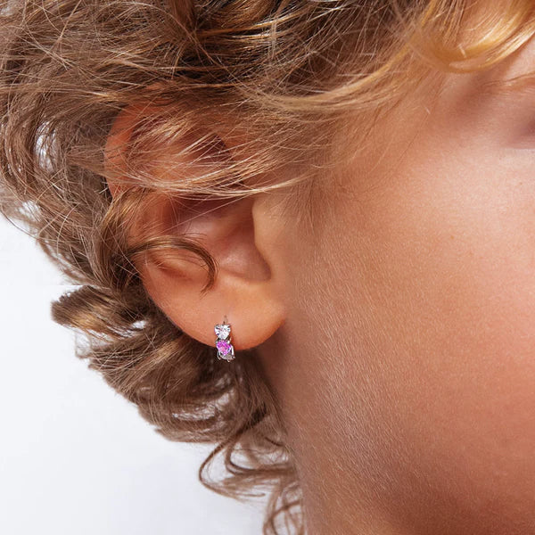Boucles d'oreilles pour enfant en argent .925 SS-03-00252