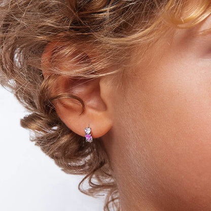 Boucles d'oreilles pour enfant en argent .925 SS-03-00252