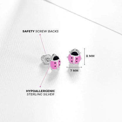 Boucles d'oreilles pour enfant en argent .925 SS-03-00253