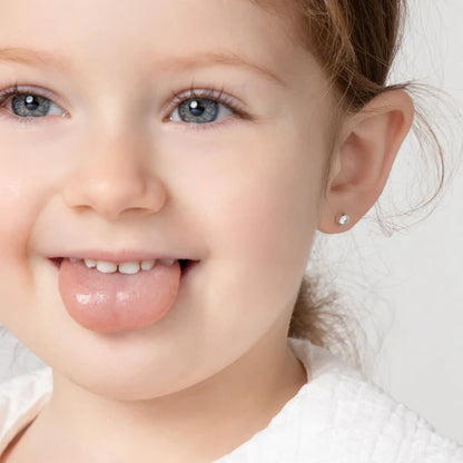 Boucles d'oreilles pour enfant en argent .925 SS-03-00260