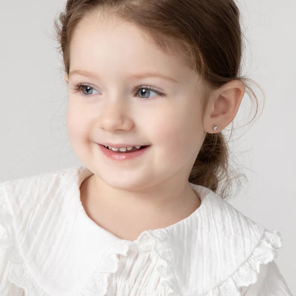 Boucles d'oreilles pour enfant en argent .925 SS-03-00260