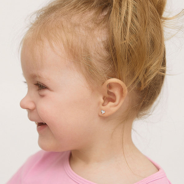 Boucles d'oreilles pour enfant en argent .925 SS-03-00266