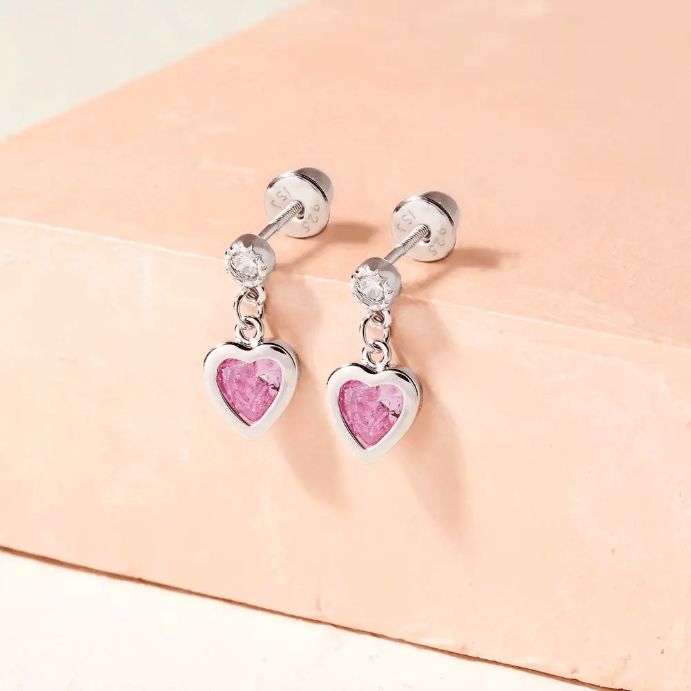 Boucles d'oreilles pour enfant en argent .925 SS-03-00272