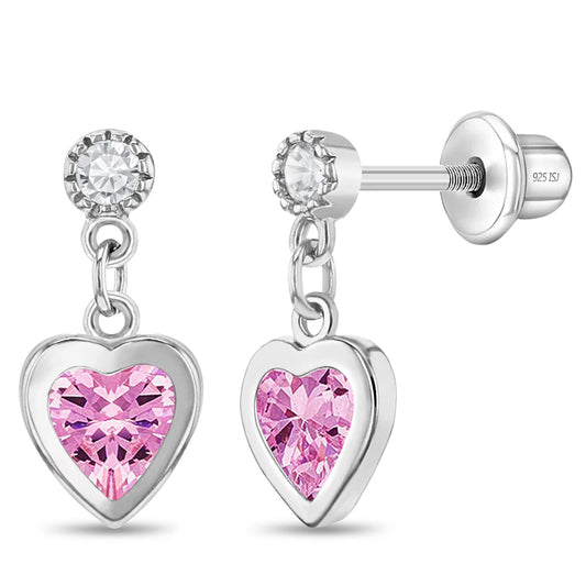 Boucles d'oreilles pour enfant en argent .925 SS-03-00272