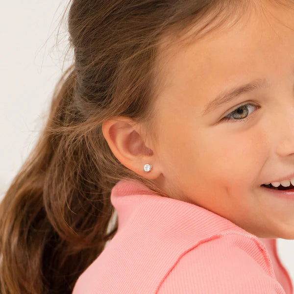 Boucles d'oreilles pour enfant en argent .925 SS-03-00314