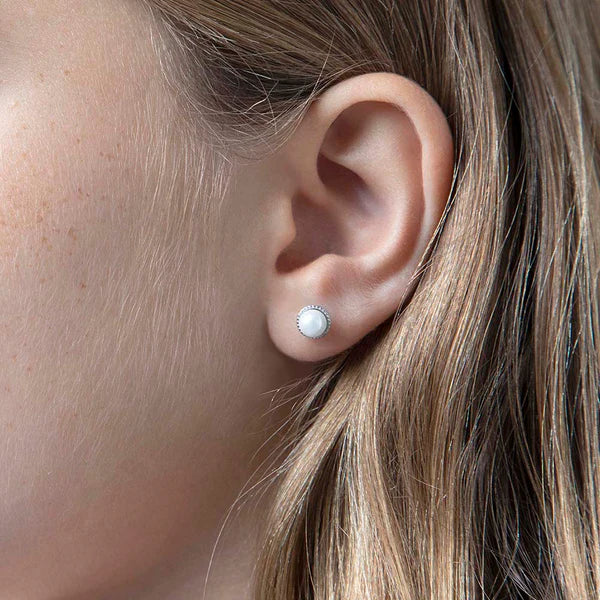 Boucles d'oreilles pour enfant en argent .925 SS-03-00327