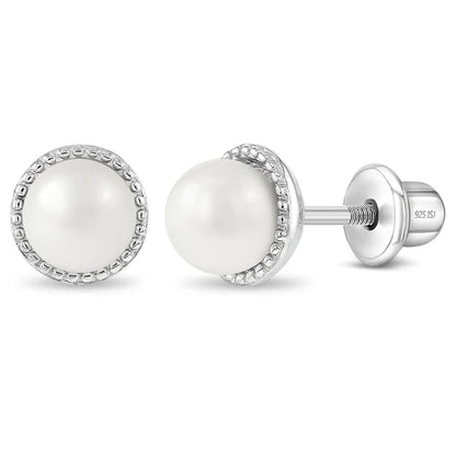 Boucles d'oreilles pour enfant en argent .925 SS-03-00327
