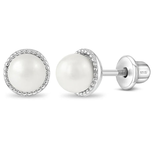 Boucles d'oreilles pour enfant en argent .925 SS-03-00327