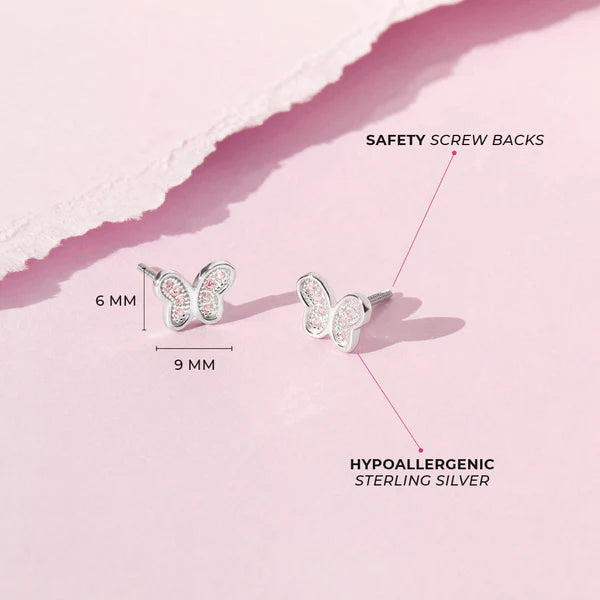 Boucles d'oreilles pour enfant en argent .925 SS-03-00328