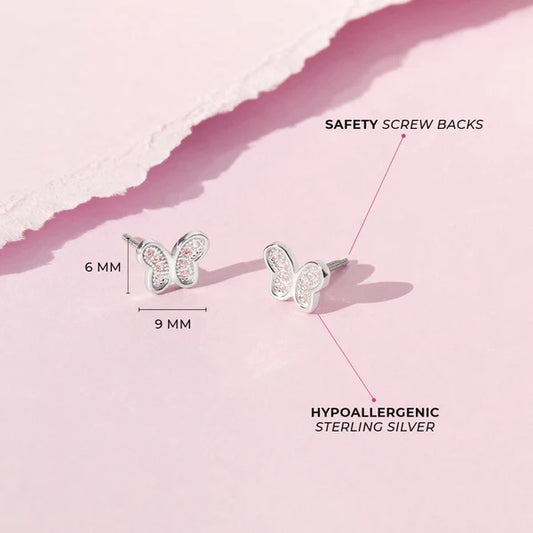 Boucles d'oreilles pour enfant en argent .925 SS-03-00328