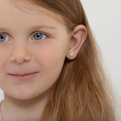 Boucles d'oreilles pour enfant en argent .925 SS-03-00328