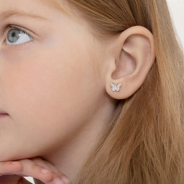 Boucles d'oreilles pour enfant en argent .925 SS-03-00328