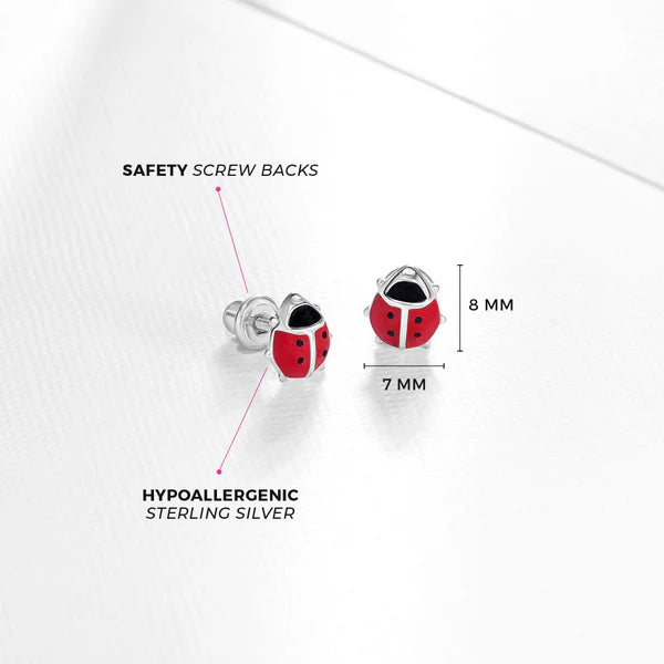 Boucles d'oreilles pour enfant en argent .925 SS-03-00348