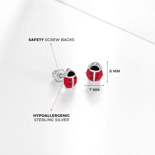 Boucles d'oreilles pour enfant en argent .925 SS-03-00348