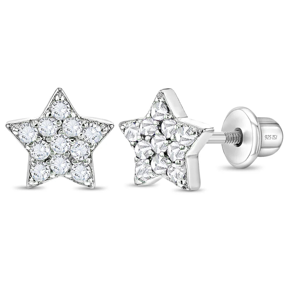 Boucles d'oreilles pour enfant en argent .925 SS-03-00378