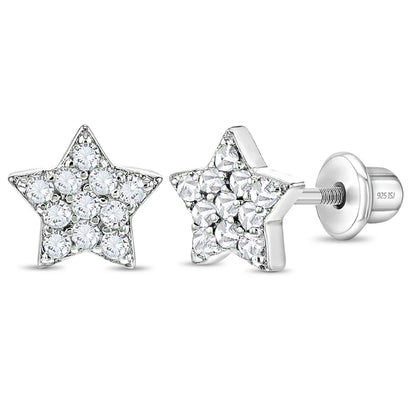 Boucles d'oreilles pour enfant en argent .925 SS-03-00378