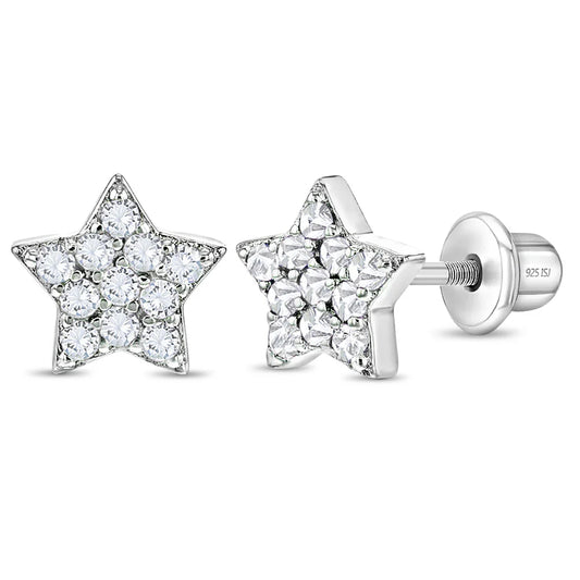 Boucles d'oreilles pour enfant en argent .925 SS-03-00378