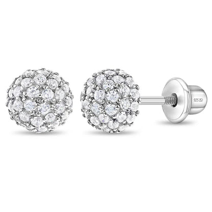 Boucles d'oreilles pour enfant en argent .925 SS-03-00404