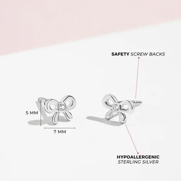 Boucles d'oreilles pour enfant en argent .925 SS-03-00408