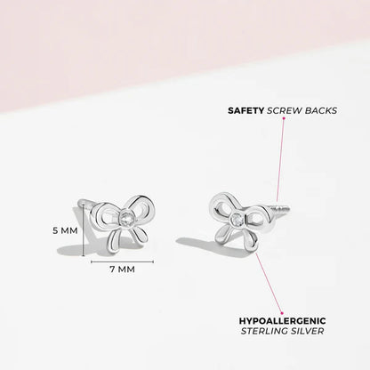 Boucles d'oreilles pour enfant en argent .925 SS-03-00408