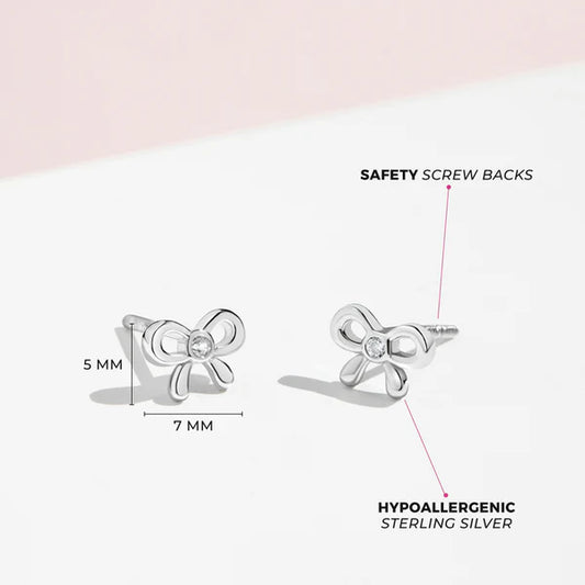 Boucles d'oreilles pour enfant en argent .925 SS-03-00408