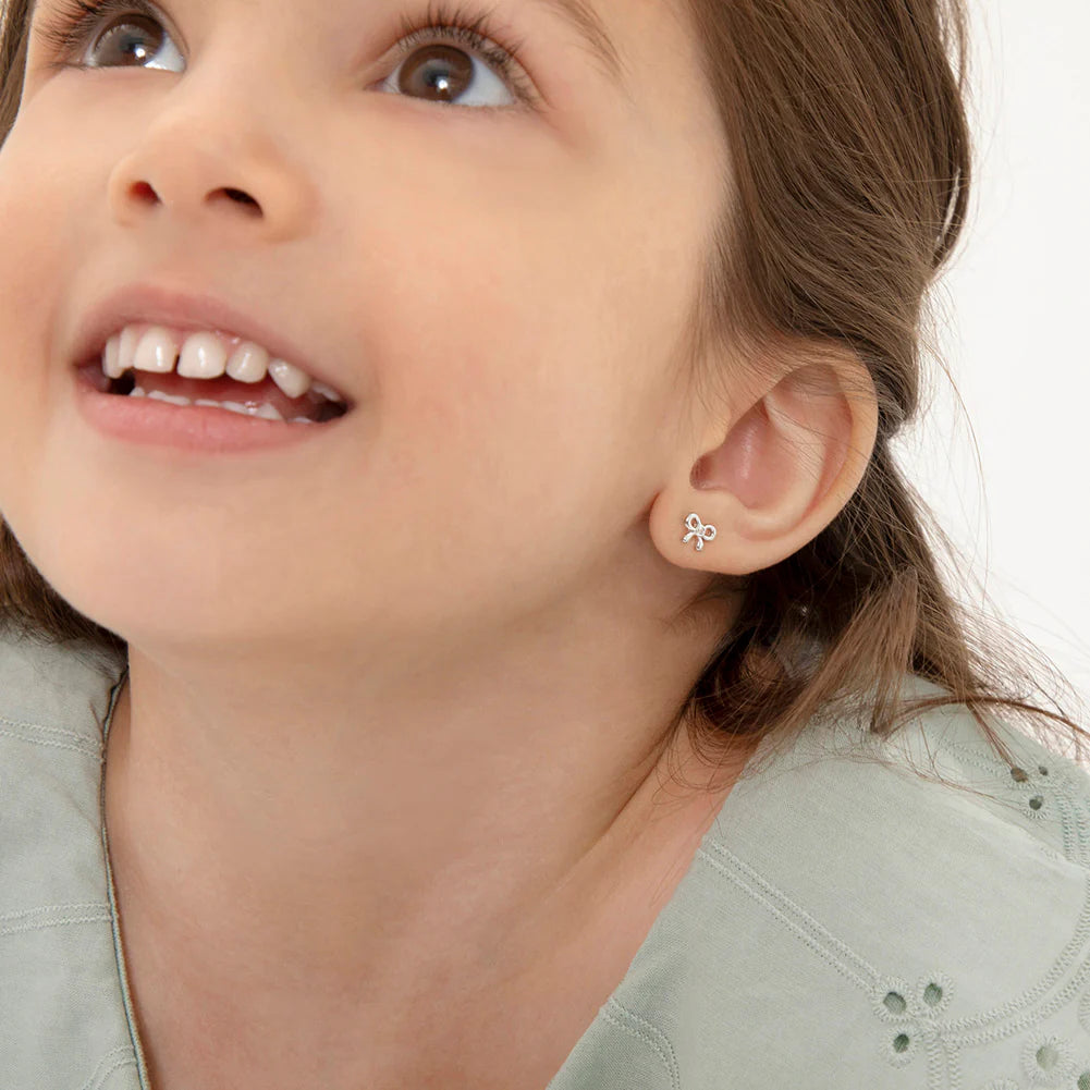 Boucles d'oreilles pour enfant en argent .925 SS-03-00408