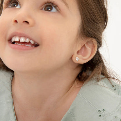Boucles d'oreilles pour enfant en argent .925 SS-03-00408