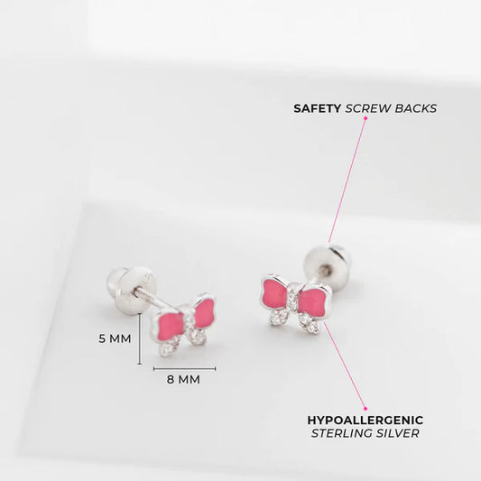 Boucles d'oreilles pour enfant en argent .925 SS-03-00417