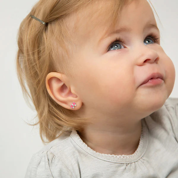 Boucles d'oreilles pour enfant en argent .925 SS-03-00417