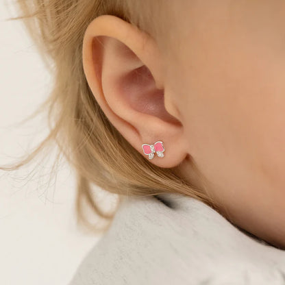 Boucles d'oreilles pour enfant en argent .925 SS-03-00417