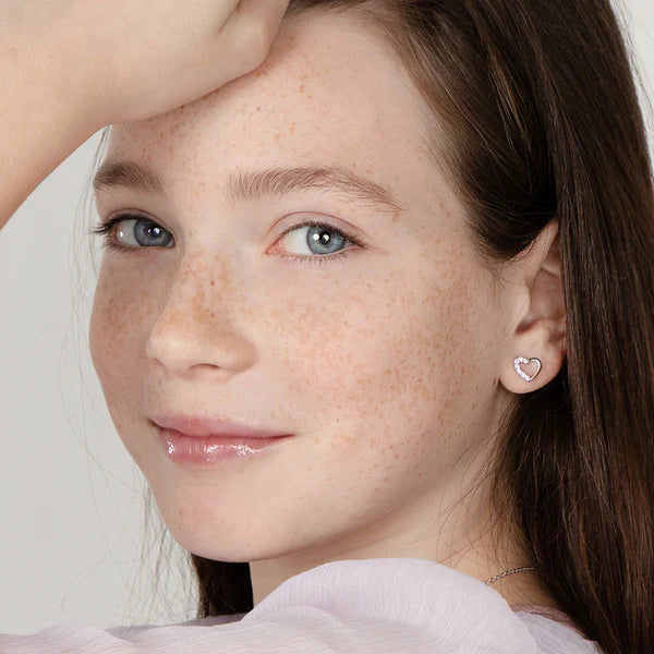 Boucles d'oreilles pour enfant en argent .925 SS-03-00432