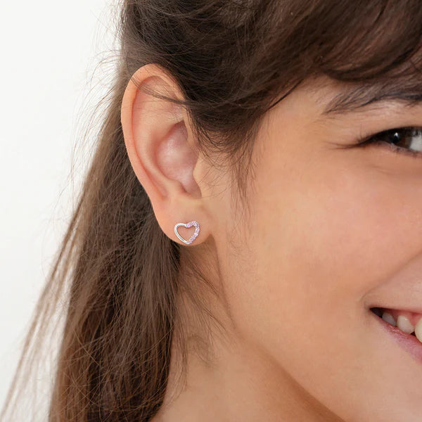 Boucles d'oreilles pour enfant en argent .925 SS-03-00432