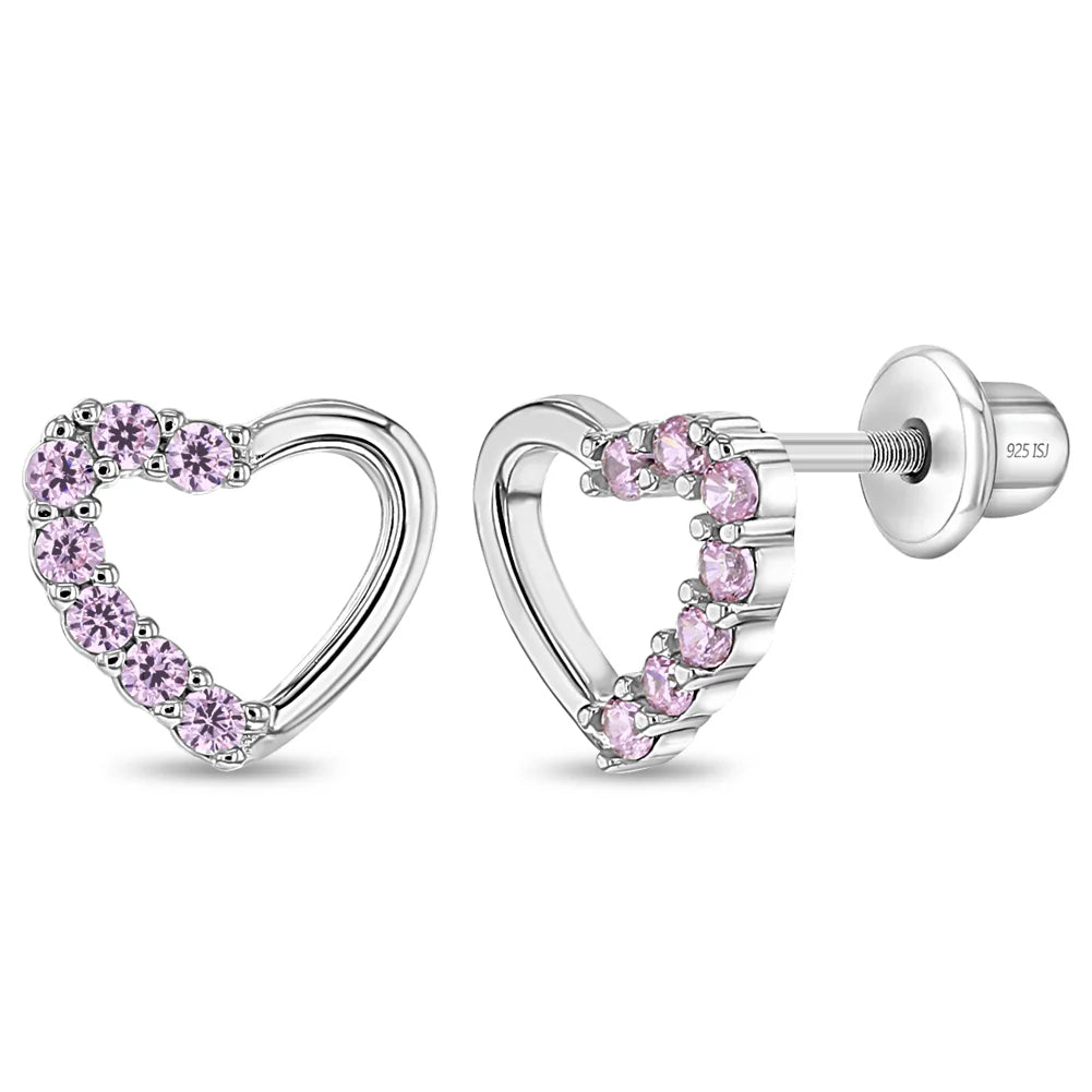 Boucles d'oreilles pour enfant en argent .925 SS-03-00432