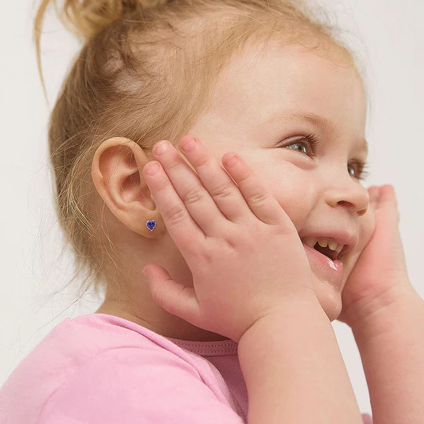 Boucles d'oreilles pour enfant en argent .925 SS-03-00458