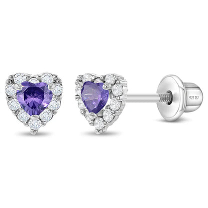 Boucles d'oreilles pour enfant en argent .925 SS-03-00458