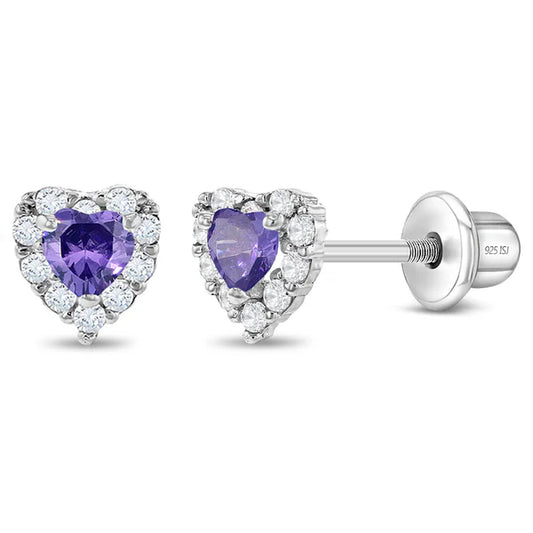 Boucles d'oreilles pour enfant en argent .925 SS-03-00458