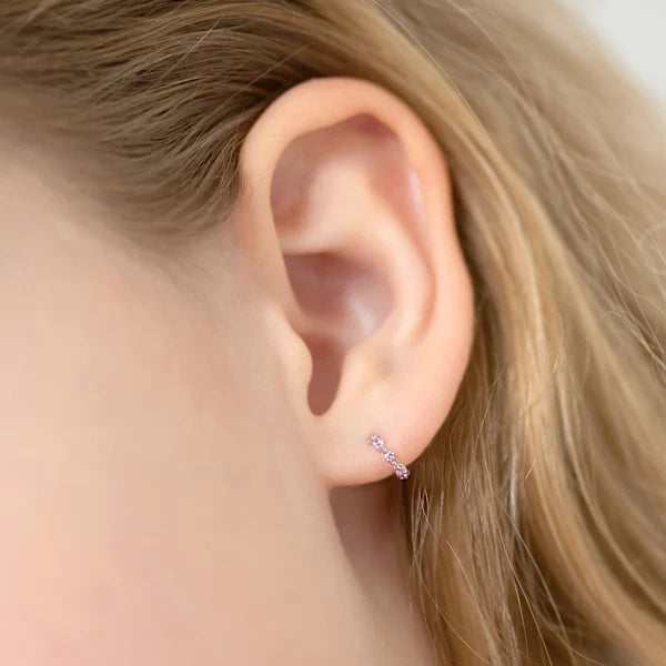 Boucles d'oreilles pour enfant en argent .925 SS-03-00607