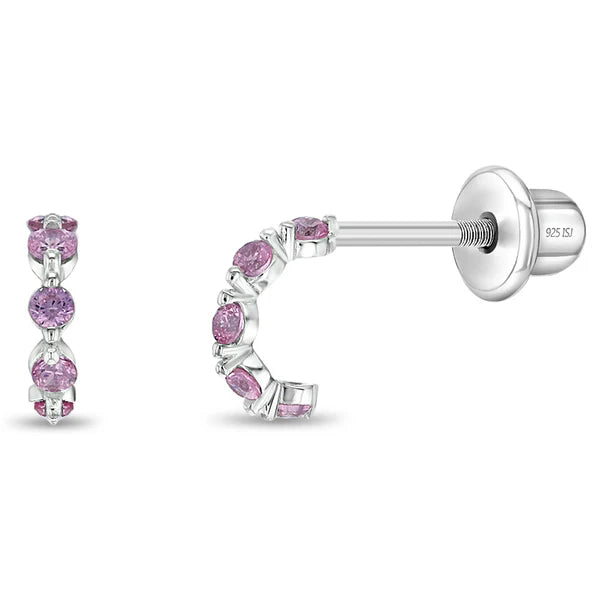 Boucles d'oreilles pour enfant en argent .925 SS-03-00607