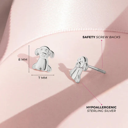 Boucles d'oreilles pour enfant en argent .925 SS-03-00633