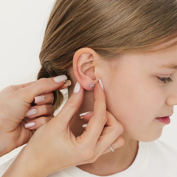 Boucles d'oreilles pour enfant en argent .925 SS-03-00672