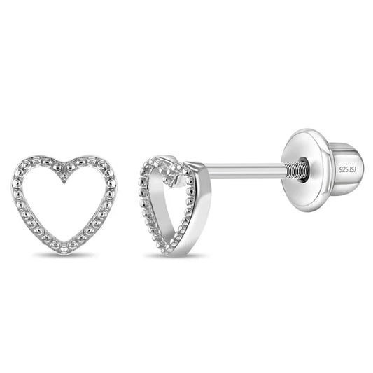 Boucles d'oreilles pour enfant en argent .925 SS-03-00702